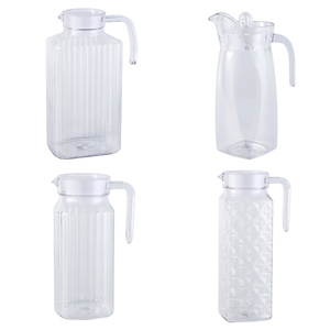 Brocca con Filtro per Tè e Succhi in Materiale PC, Bottiglia d'Acqua in Plastica con Infusore Disponibile - Product Image 3