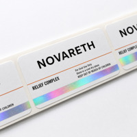 Étiquettes personnalisées pour produits pharmaceutiques, étiquettes adhésives mates ou brillantes pour flacons de médicaments, design personnalisé