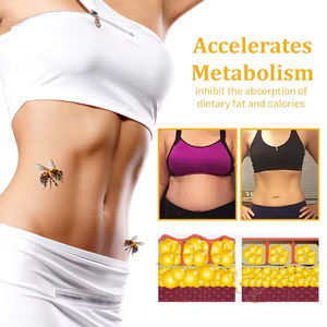 Vente en gros OEM Marque privée Gouttes amincissantes au venin d'abeille <span class=keywords><strong>pour</strong></span> le nombril Détox intestinale Huile de perte de poids Sérum Logo personnalisé - Product Image 2