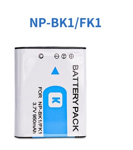 แบตเตอรี่กล้อง NP-BK1แบตเตอรี่สำหรับ Sony <span class=keywords><strong>cybershot</strong></span> S750 S780 DSC-W180 W190 PMI PM5 3.7V 950mAh - Product Image 3