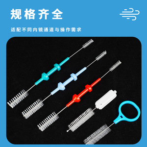 Cepillos de limpieza para equipos médicos, incluyendo cepillos para limpiar tubos traqueales y laríngeos, son fabricados con cerdas de nailon. - Product Image 5