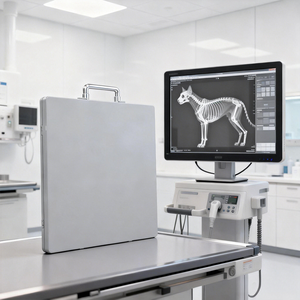 Detector de Panel Plano de Rayos X Delgado y Ligero de 14x17, Panel DR de Rayos X Digital para Imágenes Médicas y Uso Veterinario - Product Image 1