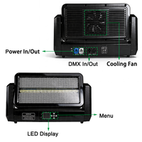 Igreslite 400W RGBW LED tête mobile stroboscopique barre de lavage lumière DMX512 RDM 32 bits gradation 96 + 20 segments scène DJ éclairage d'événement
