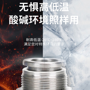 304 Stainless Steel Pneumatic <b>Quick</b> <b>Connector</b> PM6 <b>Quick</b> Plug High Pressure Corrosion Resistant - Product Image 4