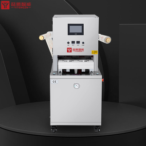 YM-320 hiệu quả cao Khay chân không niêm phong máy niêm phong tốc độ cao đóng gói chân không cho khay thực phẩm - Product Image 3