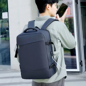 Bolsas para Portátil Geométricas Impermeables al por Mayor de Fábrica, Material para PC con USB, Gran Capacidad, Cierre de Cremallera, Antirrobo, para Uso Escolar Juvenil - Product Image 3