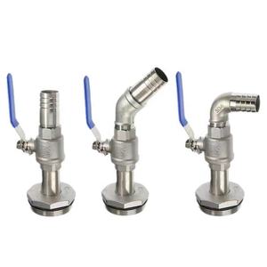 Высоковакуумный ручной шаровой клапан с быстрой загрузкой из нержавеющей стали - Product Image 2