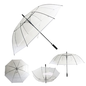 Wholesale Custom Logo Manual Pongee Windproof Rainproof UPF50+ Straight Golf <b>Umbrella</b> for Men Women with Large Canopy - Product Image 6