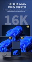 Câble Thunderboltt 5 Charge 240W, transfert de données 80Gbps, bande passante jusqu'à 120Gbps, écrans 16K/8K pour iPhone 16, MacBook et plus encore