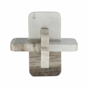 Scultura Decorativa in Marmo Intrecciato per Casa, Ufficio, Soggiorno, Console e Scaffale - Product Image 1