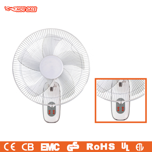 Fournisseur Professionnel Nouveau Design Ventilateur Mural Blanc 16 Pouces avec Télécommande Suspendu et Protectible - Product Image 3