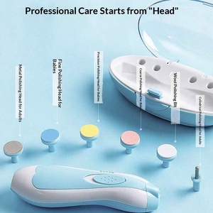 Lime à ongles électrique anti-pincement pour nouveau-né, coupe-ongles pour bébé, coupe-ongles pour manucure - Product Image 2