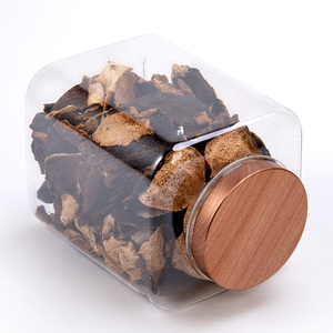 Kích Thước Khác Nhau Cấp Thực Phẩm 1000Ml Acrylic Rỗng Sang Trọng Rõ Ràng Nhựa Lọ Với Kim Loại Vít Có Nắp Đậy Cho Thực Phẩm - Product Image 3