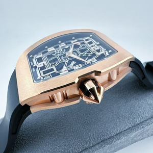 Montre Homme de Luxe Minimaliste Évidée avec Affichage de la Date, Verre Saphir, Étanchéité 50 ATM, Réservoir de Marche, Style Affaires - Product Image 4