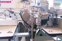 Tête de surjet ultrasonique industrielle RONMACK RM-1906-KF pour machine à coudre, coupe-fil pour élastique de ceinture de boxer