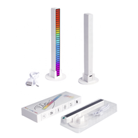 Lumières de rythme musical à LED, dc 5v, Rechargeable, 32 bits, rvb, commande vocale, Offre Spéciale