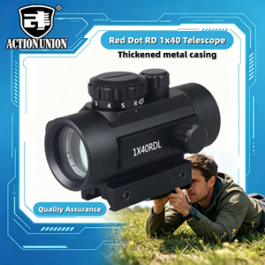 Telescopio Monocular para Exteriores RD1X40 con Aumento de 1x, Mira de Punto Rojo, Retícula de Cruz, Accesorio para <span class=keywords><strong>Tirachinas</strong></span>, Base para Punto Rojo - Product Image 1