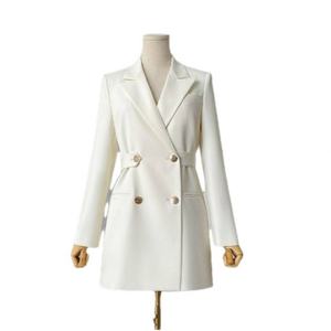 Blazer Negro Elegante para Mujer, Blazer de Terciopelo, Trajes Casuales - Product Image 5