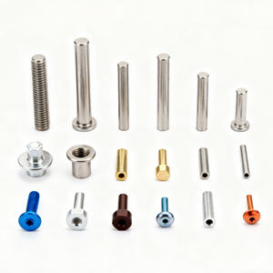 सीएनसी मशीनी स्टेनलेस स्टील पार्ट्स बॉल संयुक्त शिकंजा कस्टम थ्रेडेड बॉल स्टड बोल्ट - Product Image 5