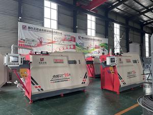 Máquina dobladora de barras de refuerzo CNC con dobladora de estribos de placa acanalada para máquina dobladora y cortadora de estribos de barras de refuerzo automática de 4-16mm - Product Image 5