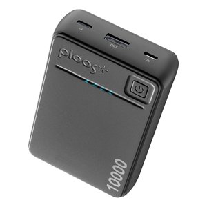 Banco de energía PLOOS Negro (Batería 10000mAh) PLPB10000K - Product Image 1