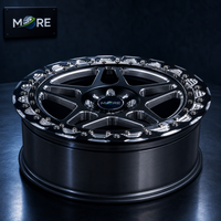 Jantes Beadlock Forgées MORE 15 16 17 18 19 20 Pouces, Jantes Drag 18x10 19x10 pour Nissan GTR Mustang GT Ford Dodge