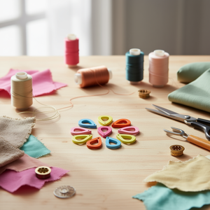 Perline in legno a goccia Ilan 24x17mm 10 pezzi per la creazione di abiti e artigianato - Product Image 3