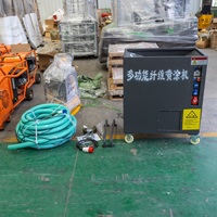 Machine à pulvériser de la cellulose à vente chaude, machine à mousser d'isolation automatique avec composant moteur principal, prix bas en vente