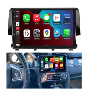 วิทยุติดรถยนต์หน้าจอสัมผัสสำหรับ Honda <span class=keywords><strong>Civic</strong></span> 10 FC <span class=keywords><strong>FK</strong></span> 2015-2020เครื่องเล่นวิดีโอสเตอริโอสำหรับรถยนต์ระบบ WiFi BT นำทาง GPS เครื่องเล่นมัลติมีเดีย - Product Image 2