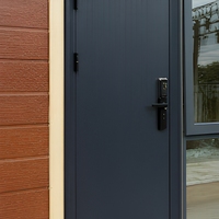 Maison préfabriquée modulaire en forme de pod texturée en bois, pour jardin, séjour ou vacances