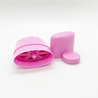 Usine ODM RUIPACK, usine personnalisée, conteneur de déodorant en plastique en forme ovale de 15 ml, 40 ml, 50 ml, 75 ml