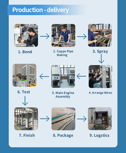 เครื่องทำความเย็นแบบประหยัดพลังงานระบบปรับอากาศแบบชิลเลอร์สำหรับซ่อมท่อผ้า<span class=keywords><strong>ม่าน</strong></span>สำหรับงานอุตสาหกรรม - Product Image 6