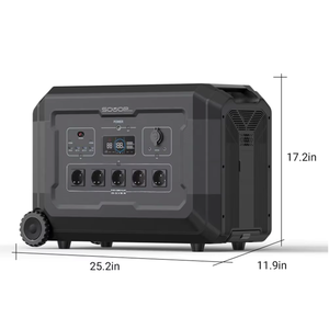 Groupe Électrogène Solaire et à Gaz E-Nice L3/L5 avec Batterie 3000W/5000W à Onde Sinusoïdale Pure, Alimentation d'Urgence pour Yourtes L3/L5 Haute Capacité - Product Image 2