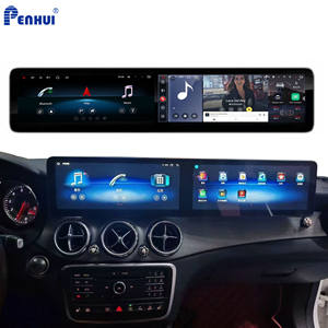 Penhui para Benz A/CLA/<span class=keywords><strong>GLA</strong></span> 2016-2018/2013-2015, Radio de Auto Android 13 con Pantalla Doble de 24.6 Pulgadas, Reproductor de DVD, Pantalla con Audio y Video DSP - Product Image 1