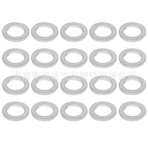 Toyota Lexus Aluminum Gasket 18x24mm 1.9mm Thickness Oil Pan Drain <b>Plug</b> Washer Engine System <b>Replacement</b> Part - Product Image 3