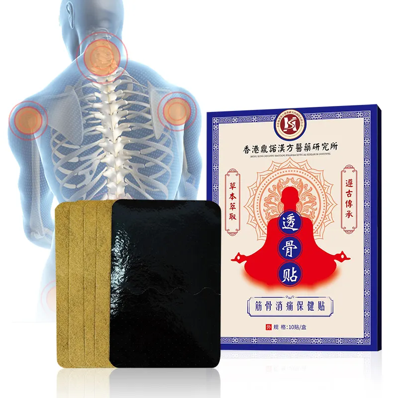 Qiao Fusheng vente en gros OEM médecine chinoise soulager les douleurs articulaires polyarthrite rhumatoïde patch de soulagement de la douleur en plâtre élastique