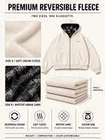 Set Hoodie 2 Potong, Hoodie Zip Up, Celana Kaki Lebar, Abu-abu Hitam Kontras, Rib, Oversized Boxy Fit, Setelan Olahraga untuk Pria