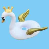 Anneau de siège d'eau gonflable en PVC Offre Spéciale en usine pour enfants avec motif animal de canard écologique en stock