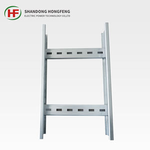 Escalera para Cables Resistente a la Corrosión, Escalera para Cables Resistente y Robusta para Soporte de Cargas Pesadas en Obras de Construcción, Bandeja para Cables - Product Image 1