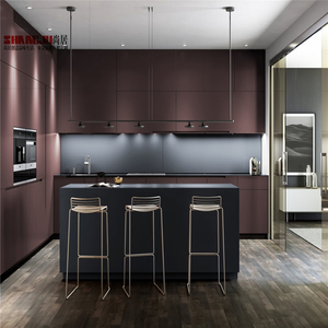 Dernière Conception Kitchenette Appartements Personnalisé Moderne Armoires De Cuisine - Product Image 2