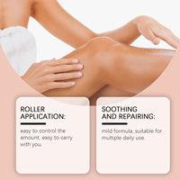Huile de Ricin Soin Roll-On Pressée à Froid Sans Hexane Douce Nourrissante Hydratation Profonde Portable Hydratant Quotidien pour Massage Cutané
