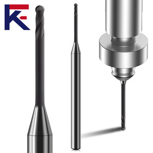 Kf Kim Cương Tráng Nha Khoa End Mills Cutter Phay Mũi Khoan Carbide Đường Kính Nhỏ Cổ Dài Công Cụ Cắt CNC Router Khoan Bits - Product Image 2
