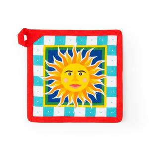 Porte-ustensiles Excelsa Sicilian Rhapsody en coton 20x20 cm multicolore - Product Image 1