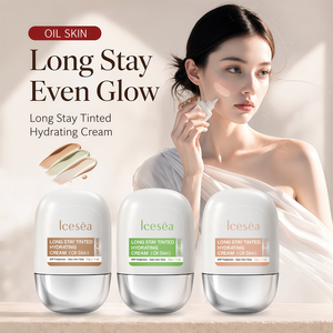 Crema Hidratante con Color Icesea OEM SPF para Piel Grasa, Control de Grasa, Disimula Poros, Larga Duración, 3 Tonos, 30g - Product Image 2