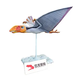 flight pterosaur Dinosaur Park Animated 3D Dinosaur Statue Life-size Dinosaur Model