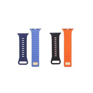 Bracelet de remplacement pour Apple Watch, style Ocean, bracelet sport, 40 mm, 44 mm, compatible avec Apple Watch Series 1, 2, 3, 4, 5, 6, 7, 8, SE - Product Image 1