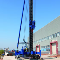 Foreuse spirale longue JOVE JZB90 avec moteur et pompe pour le forage de pieux de construction CFG 300-1000MM, faible coût d'entretien