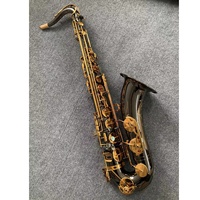 Professional Shiny EB Gold Lacquer Bell and Neck Premium Instrument Tenor Saxophone