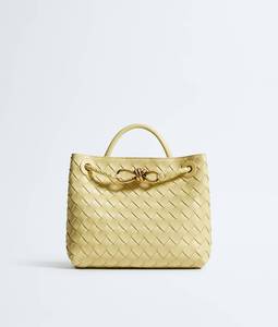 Reloj Mecánico de Lujo para Hombre Bottega BV en Cuero Genuino con Patrón de Rejilla de Diamantes, Cierre Abierto, Correa Única - Veneta - Product Image 2