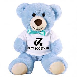 Adorable ours en peluche, design coloré, cadeaux pour la Saint-Valentin, petit MOQ, logo personnalisé, t-shirts, sweat-shirts - Product Image 1